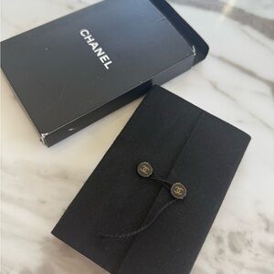 Chanel Black notebook